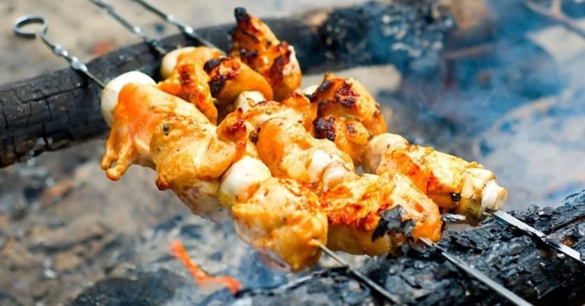 вкусный шашлык