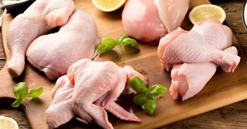 разделать курицу