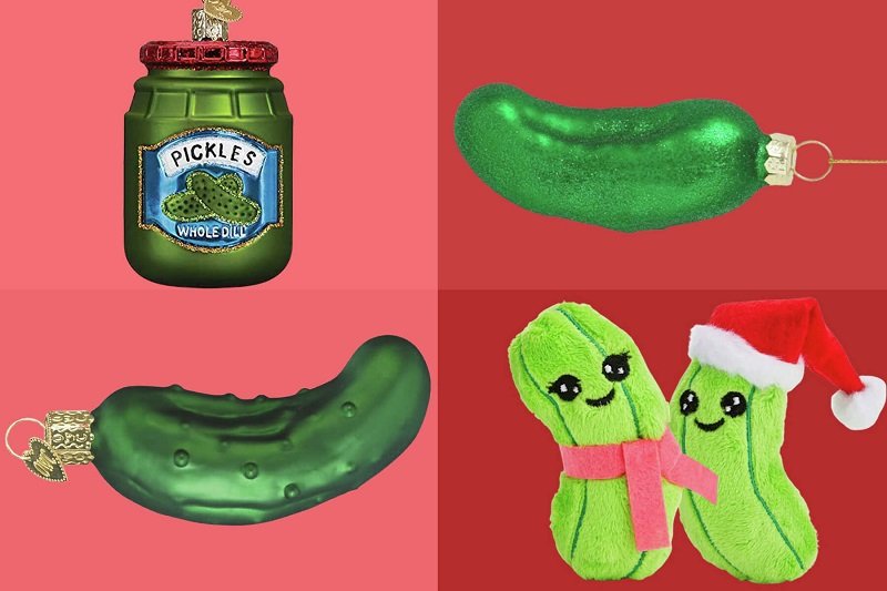 праздник Christmas pickle