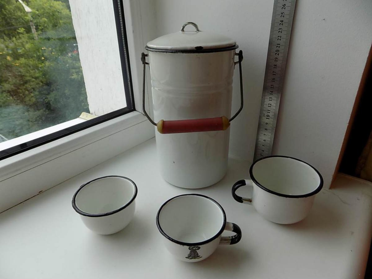 бидон с крышкой