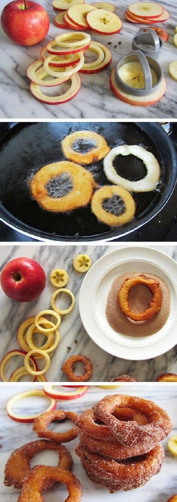 яблочные кольца