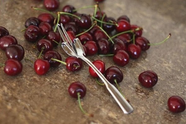 как достать косточки из вишни