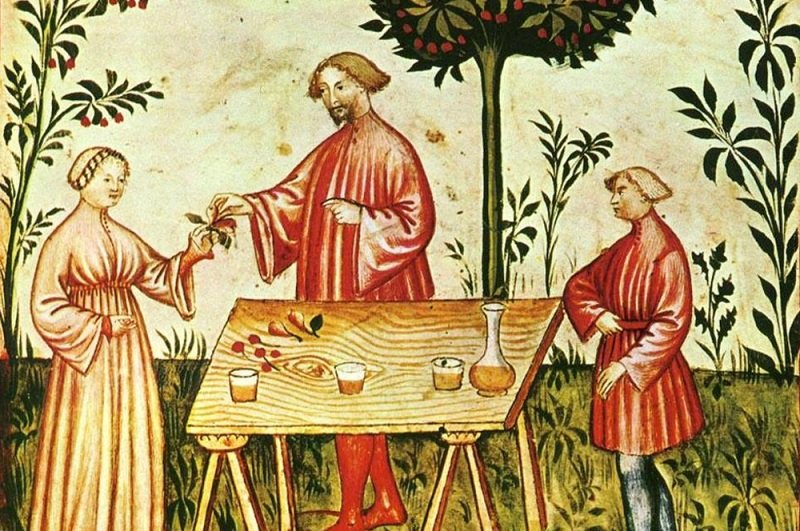 еда средневековья