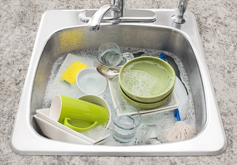 Емкость для средства для мытья посуды в столешницу