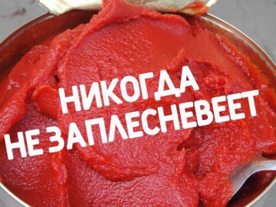 Как продлить срок годности томатной пасты
