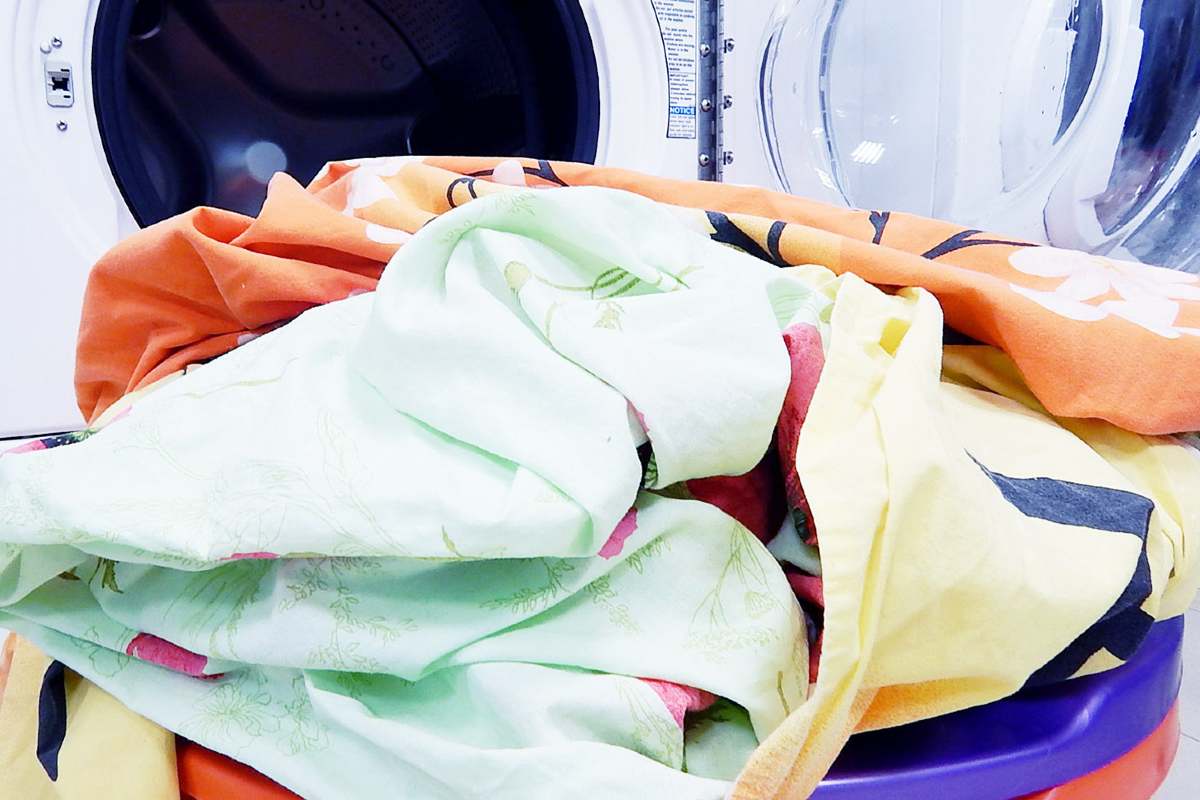 стирка цветного белья