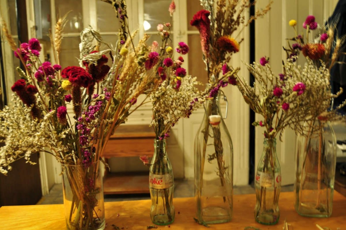 Сухие цветы для декора
