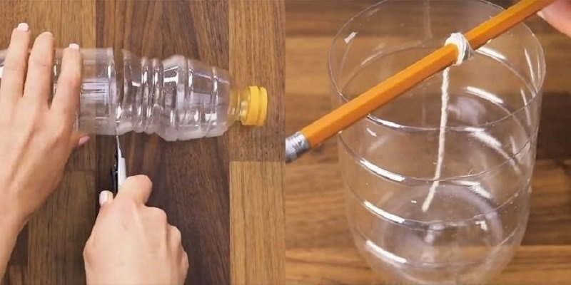 основа из бутылки