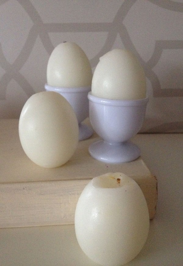 свечи в скорлупе