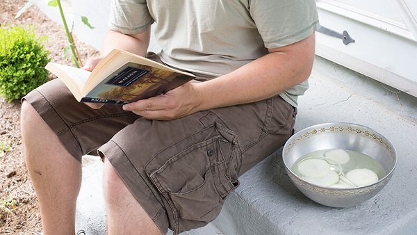 курица с луком