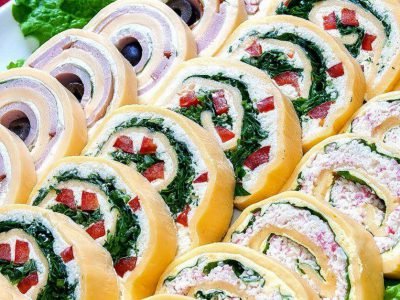 Сырные рулеты