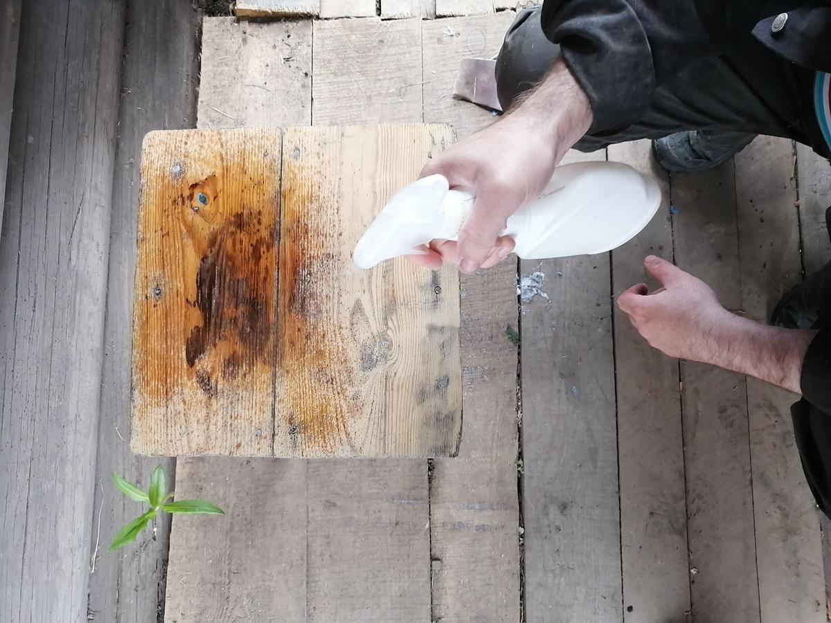 старый табурет реставрация