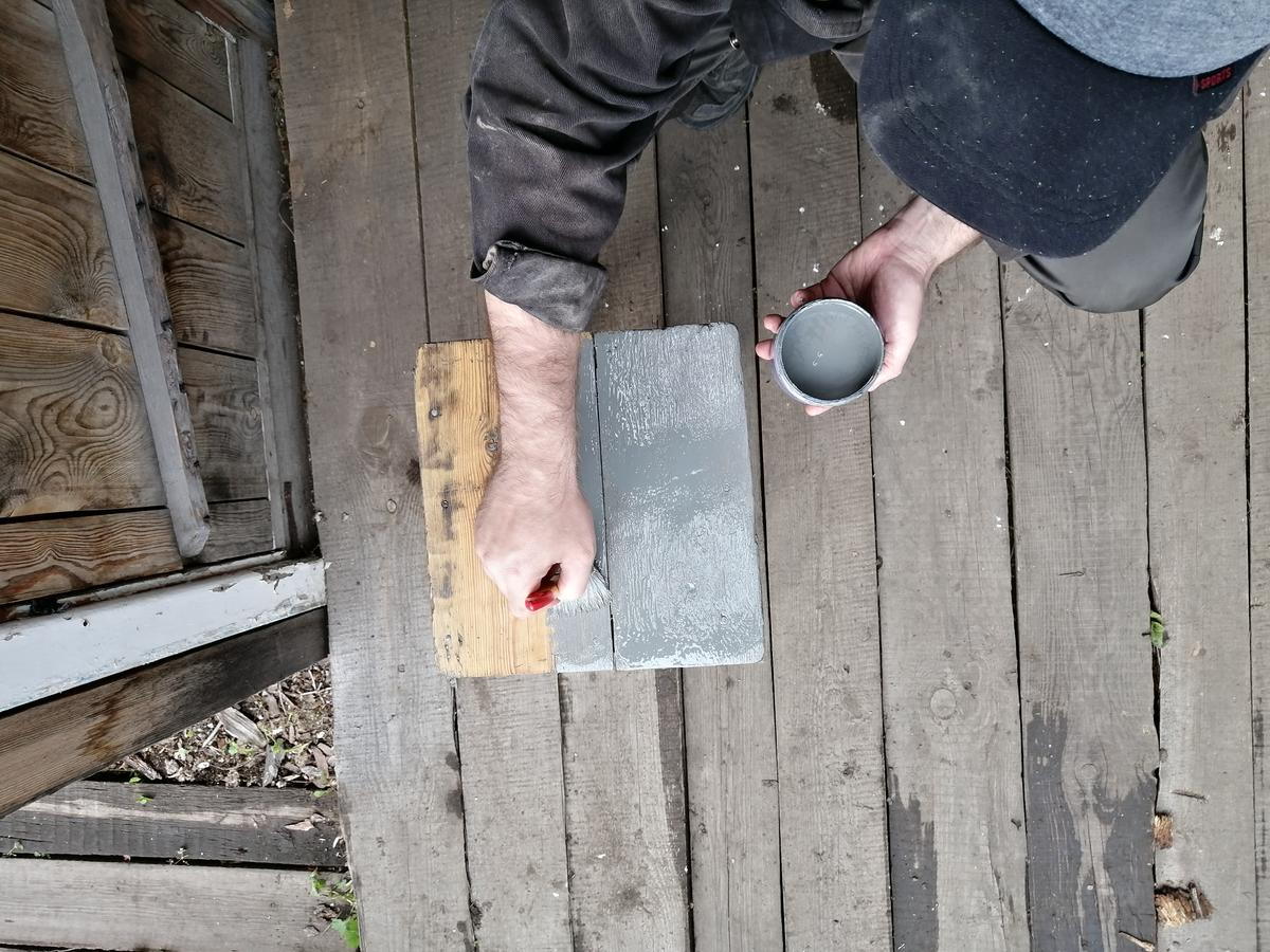 как преобразить старый табурет