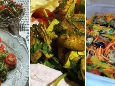 Теплые салаты: три быстрых рецепта