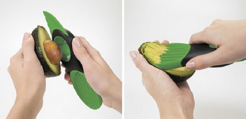 как нарезать авокадо