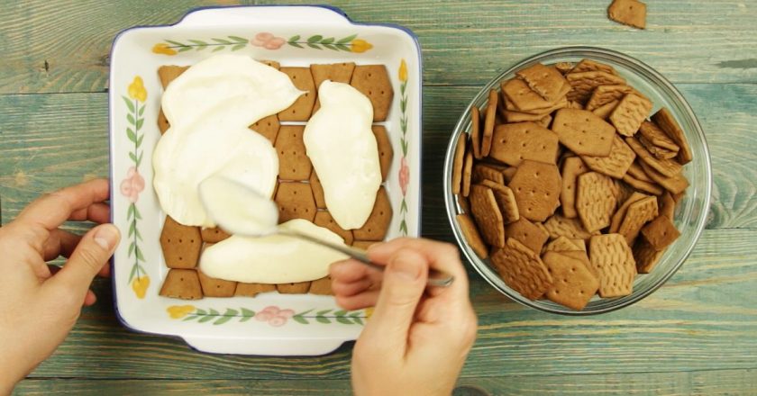 торт без выпечки фото