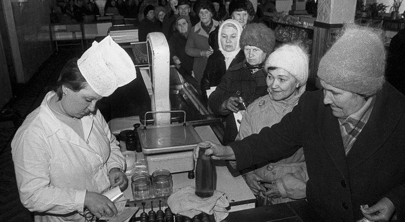 очередь в СССР