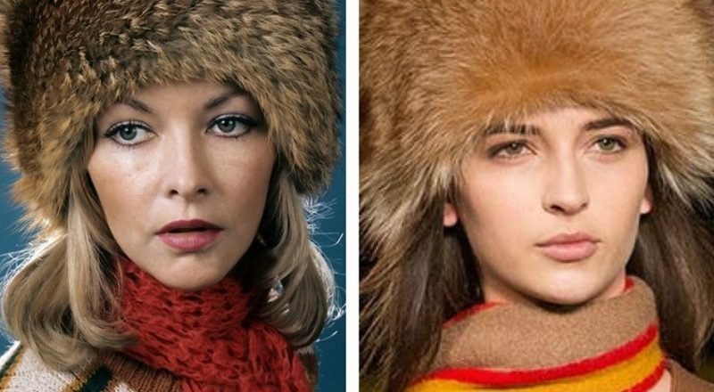 меховая шапка