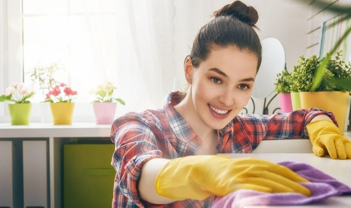 уборка в доме