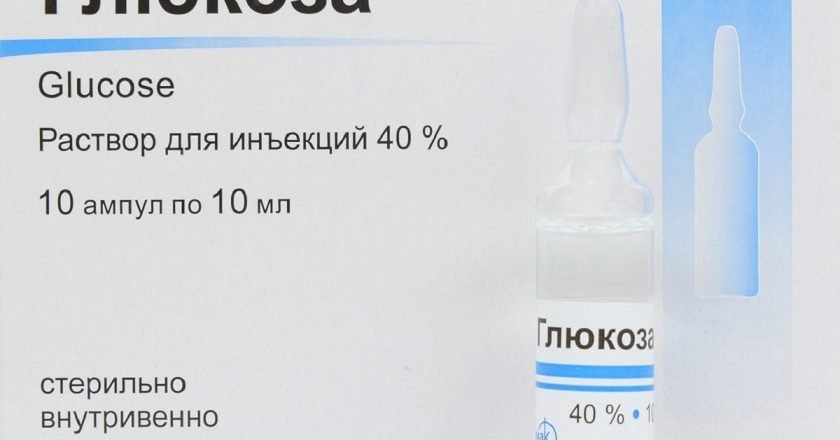 глюкоза в ампулах