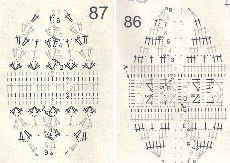 схема чехольчика для декора яиц