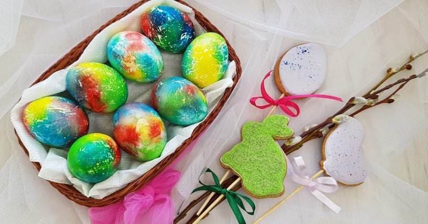 как украсить яйца к Пасхе