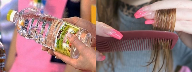 Уксус для волос