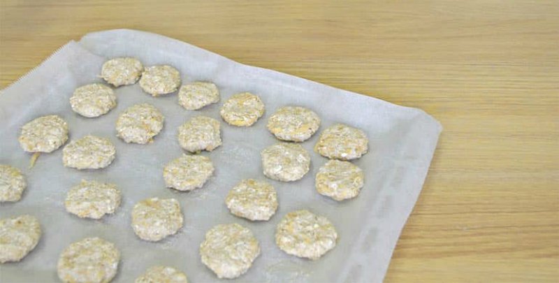 печенье на противне