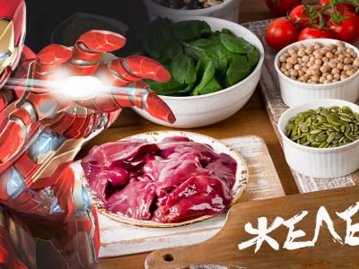 В каких продуктах содержится железо