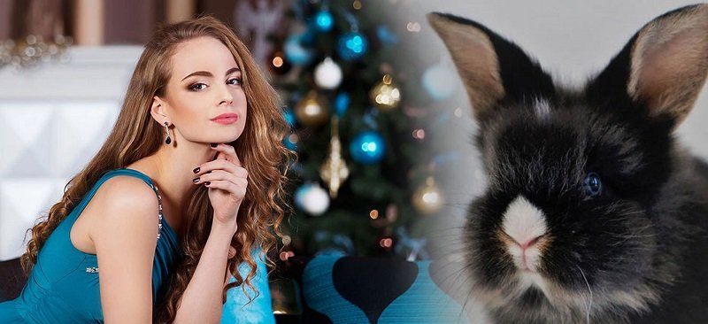 женщина в праздничных нарядах