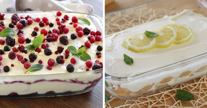 Варианты десерта тирамису