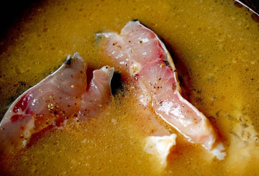 бульон из карпа