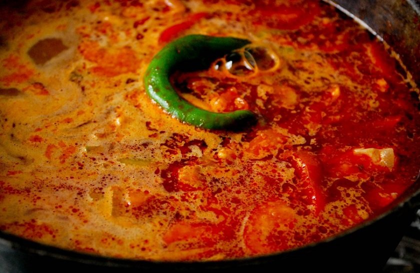 варить суп на мелом огне