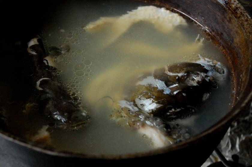 как снять пену с бульона