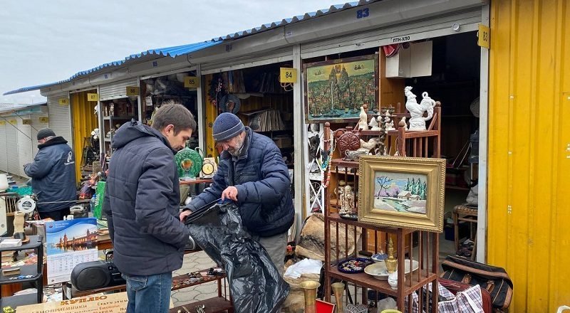раритет и винтажна на барахолке