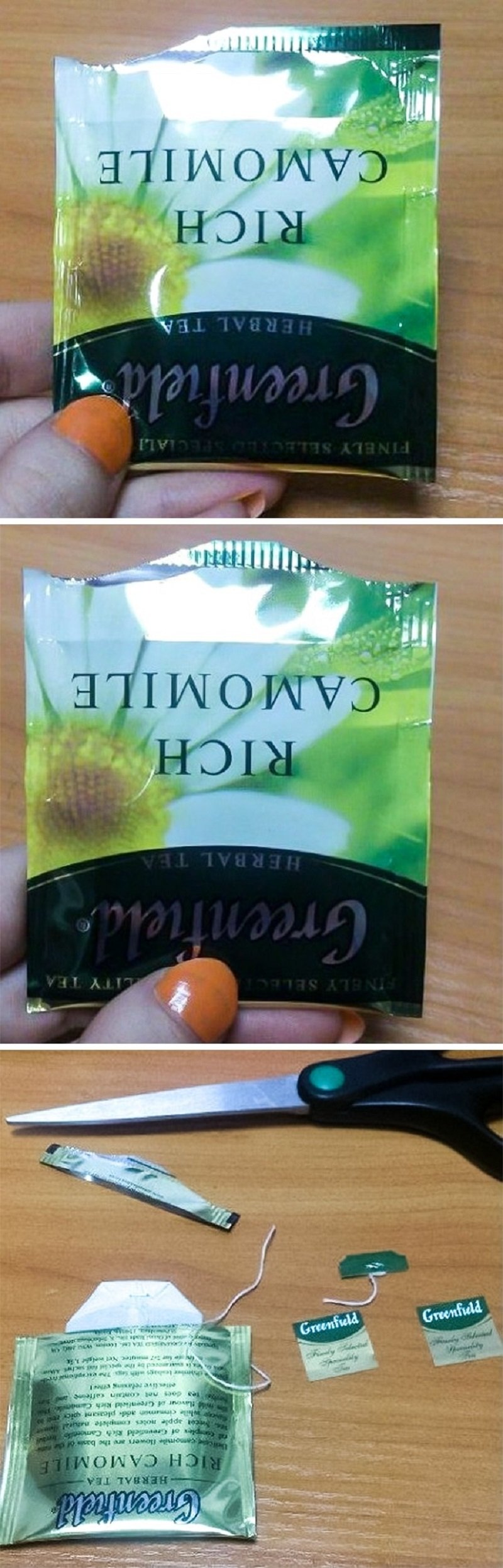 пакетик с чаем