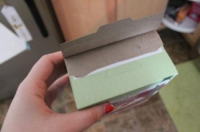 открыть упаковку