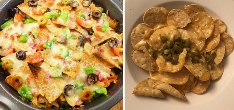 начос с соусом