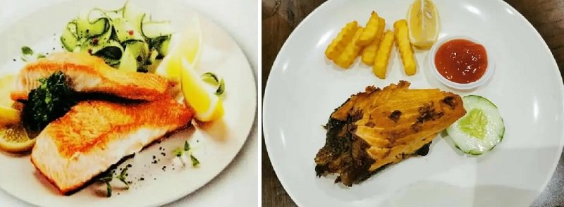 лосось на гриле