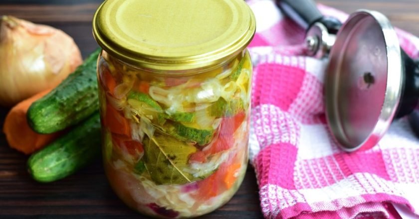 вкусные салаты на зиму