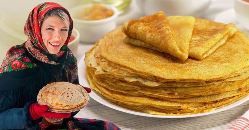 вкусные тонкие блинчики
