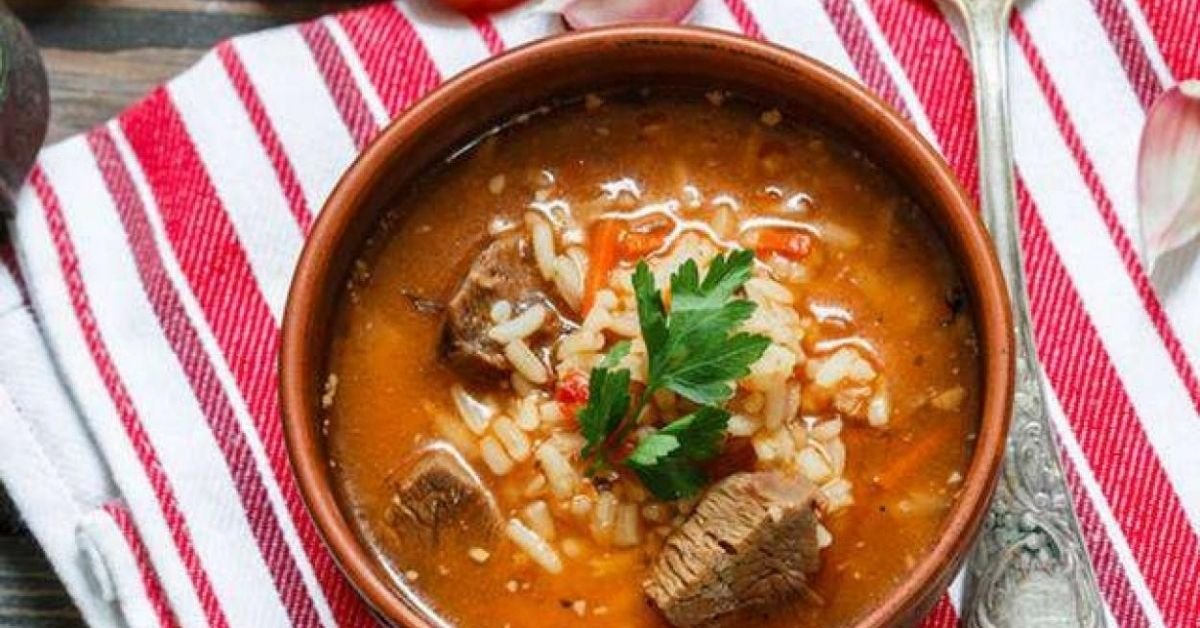 Как приготовить вкусный суп харчо