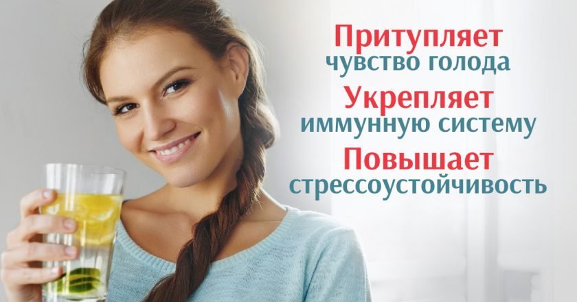 Вода с лимоном