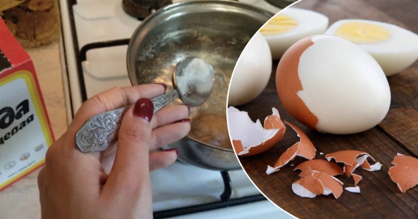 Вода с пищевой содой для варки яиц: полезный лайфхак