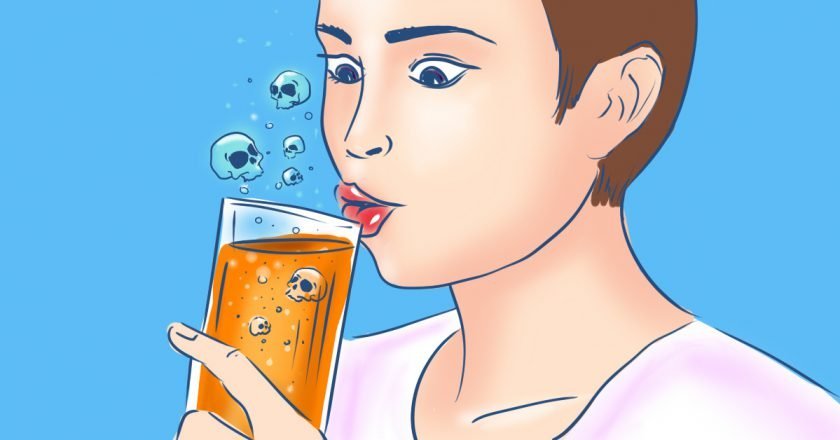 Вред сладких газированных напитков