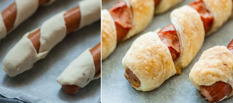 сосиски в тесте