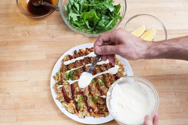 японская пицца