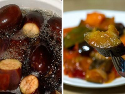 Закрутки с баклажанами
