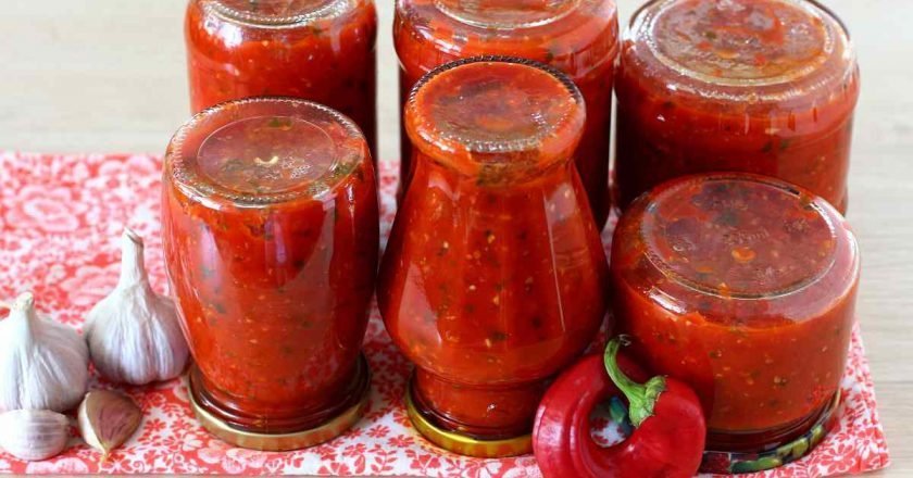 с болгарским перцем и хреном