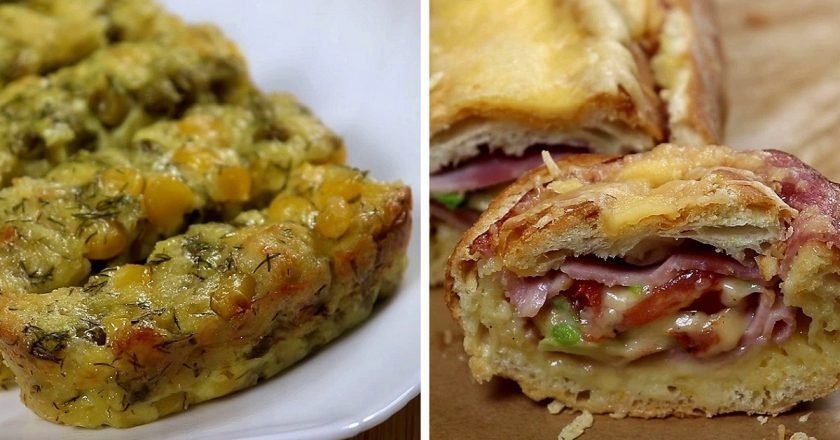 Две закуски из одного багета рецепт багета с начинкой